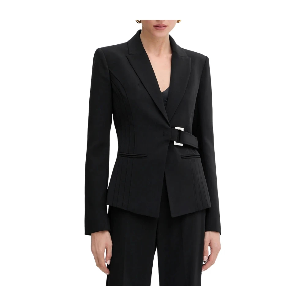 Patrizia Pepe - Slim Fit Blazer - Jackets - Damen - Schwarzk - L