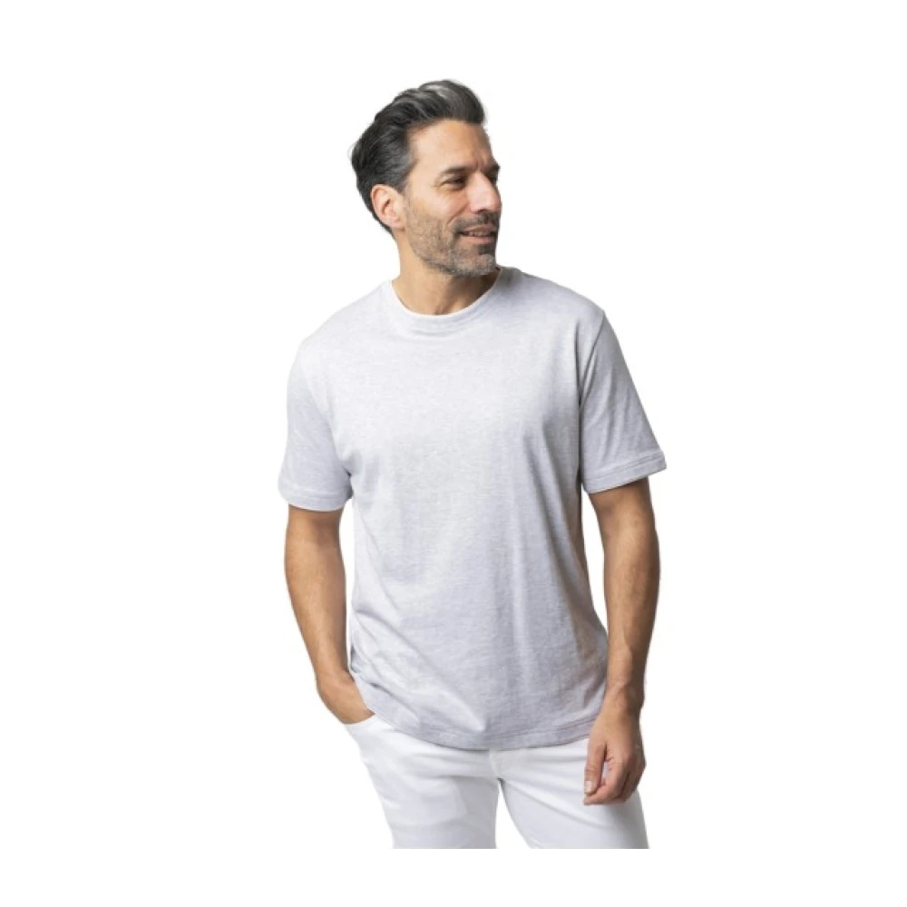 Eleventy Herren Grau - Panel T-Shirt - Tops - S