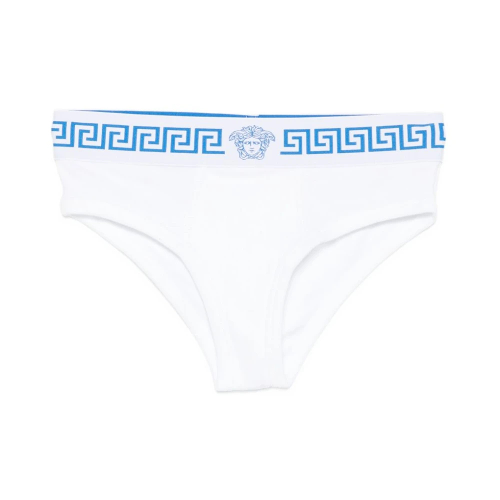 Versace Damen Weiß - Cotton-Jersey Briefs - Underwear - M