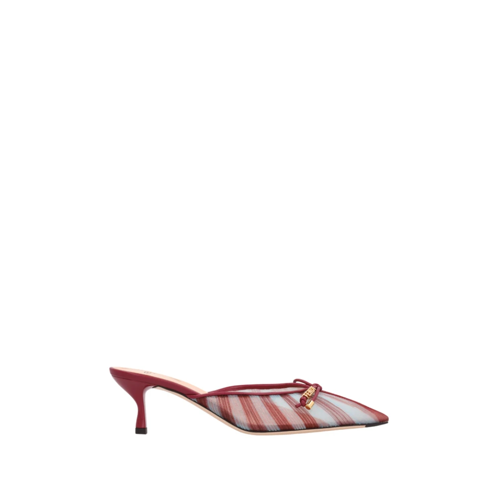 Fendi Damen Multicolor - Kitten Tulle St. Pequin - Shoes - Mehrfarbig - 38 1/2 Eu