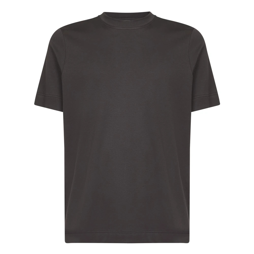 D4.0 Herren Braun - T-Shirt Mit Rundhalsausschnitt - Tops - Xl