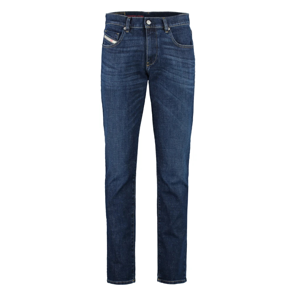 Diesel Herren Blau - Slim Fit Jeans Mit Metalldetails - Jeans - W28