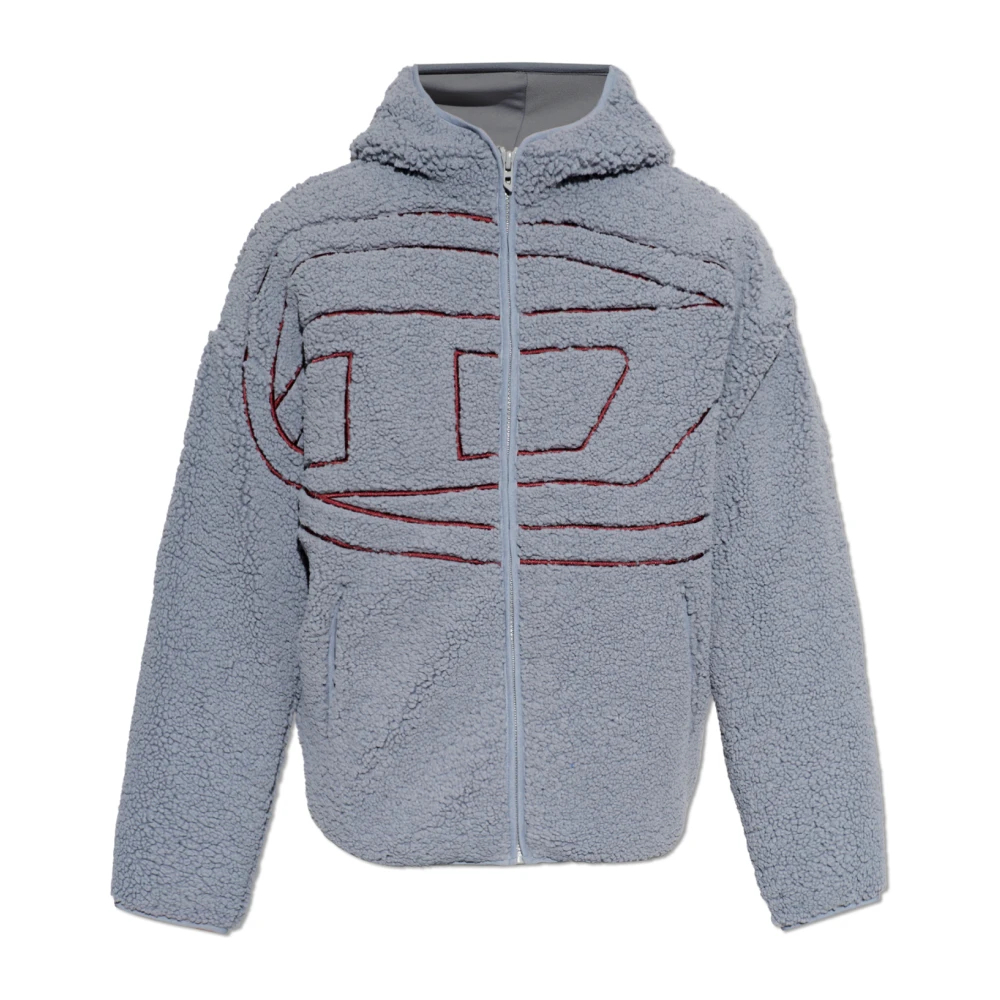 Diesel - S-Zat Sweatshirt - Sweatshirts & Hoodies - Herren - Grau - S