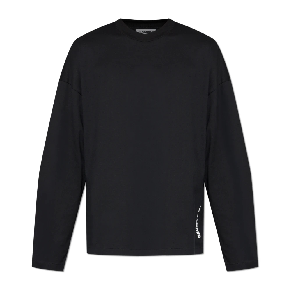 Jil Sander Herren Schwarz - Langarm-T-Shirt - Tops - K - Xl