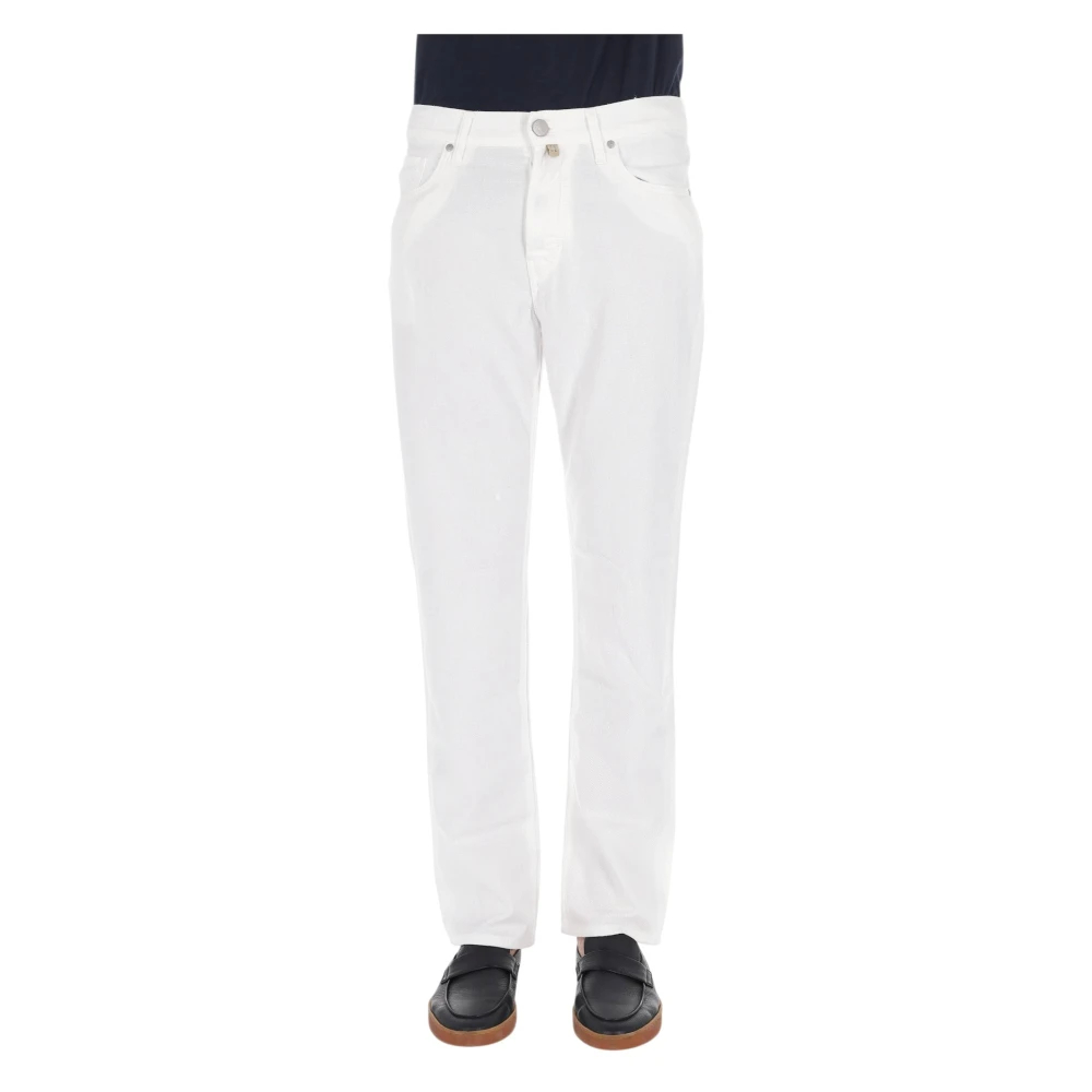 Jacob Cohën Herren Weiß - Edo Fit Jeans - Jeans - W34