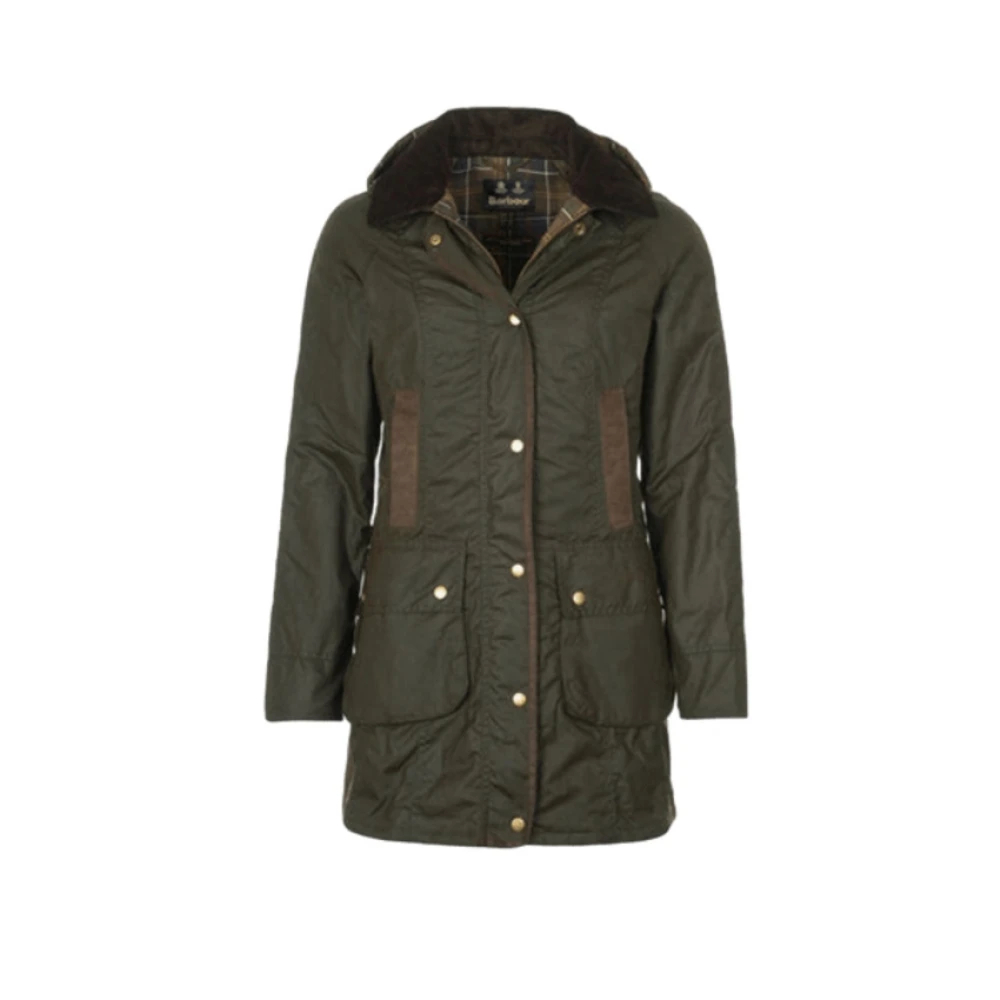 Barbour Damen Regenjacken Grün Gr. 38 - Bild 8