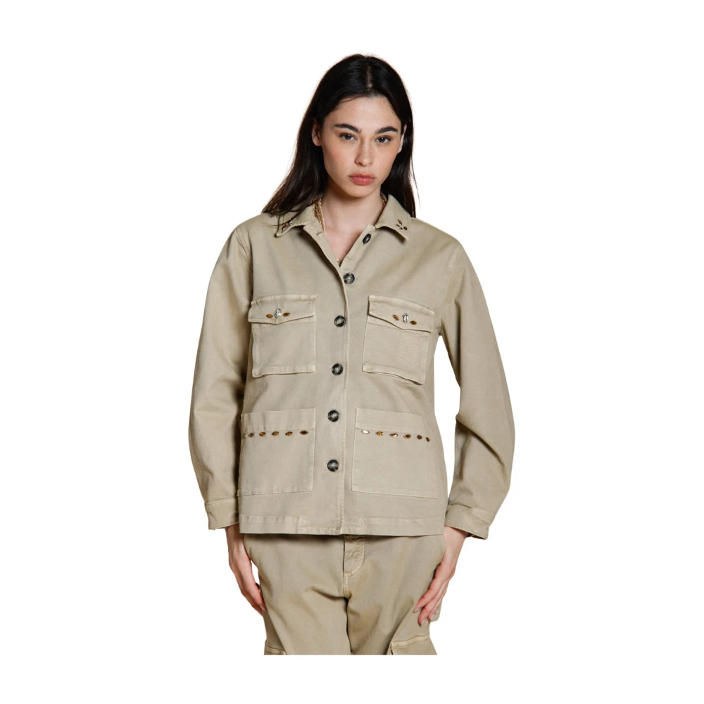 Mason's Damen Beige - Santa Cruz Jacke - Jackets - M