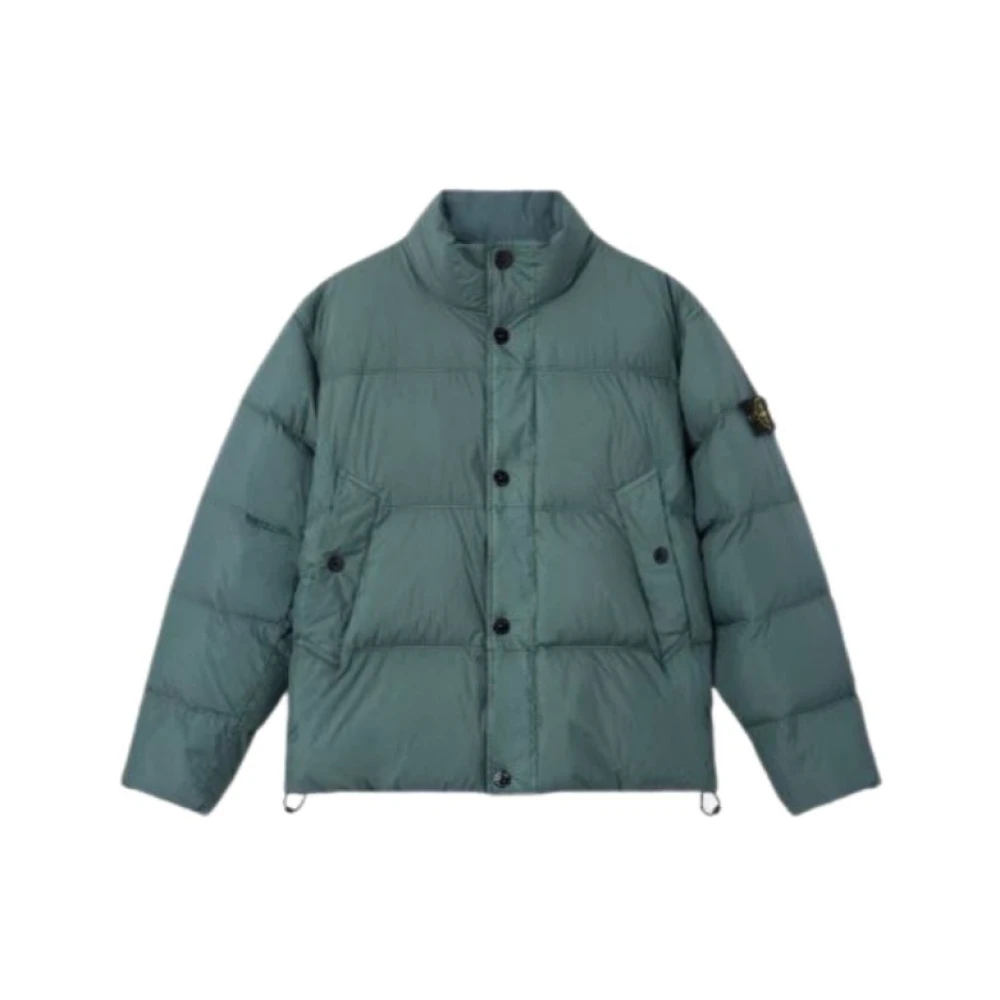 Stone Island - Mäntel - Jackets - Herren - Grün - L