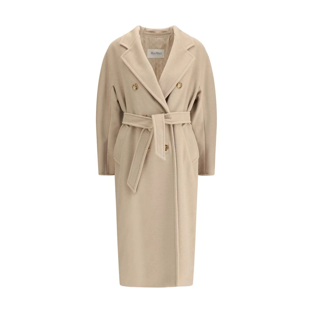 Max Mara - Madame Mantel Mit Oversized-Silhouette - Coats - Damen - Beige - S