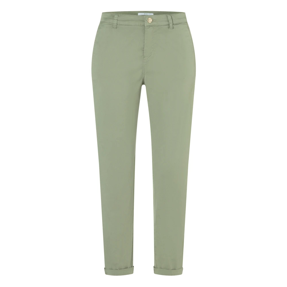 Mac Damen Grün - Authentische Stretch-Chinohose - Trousers - M