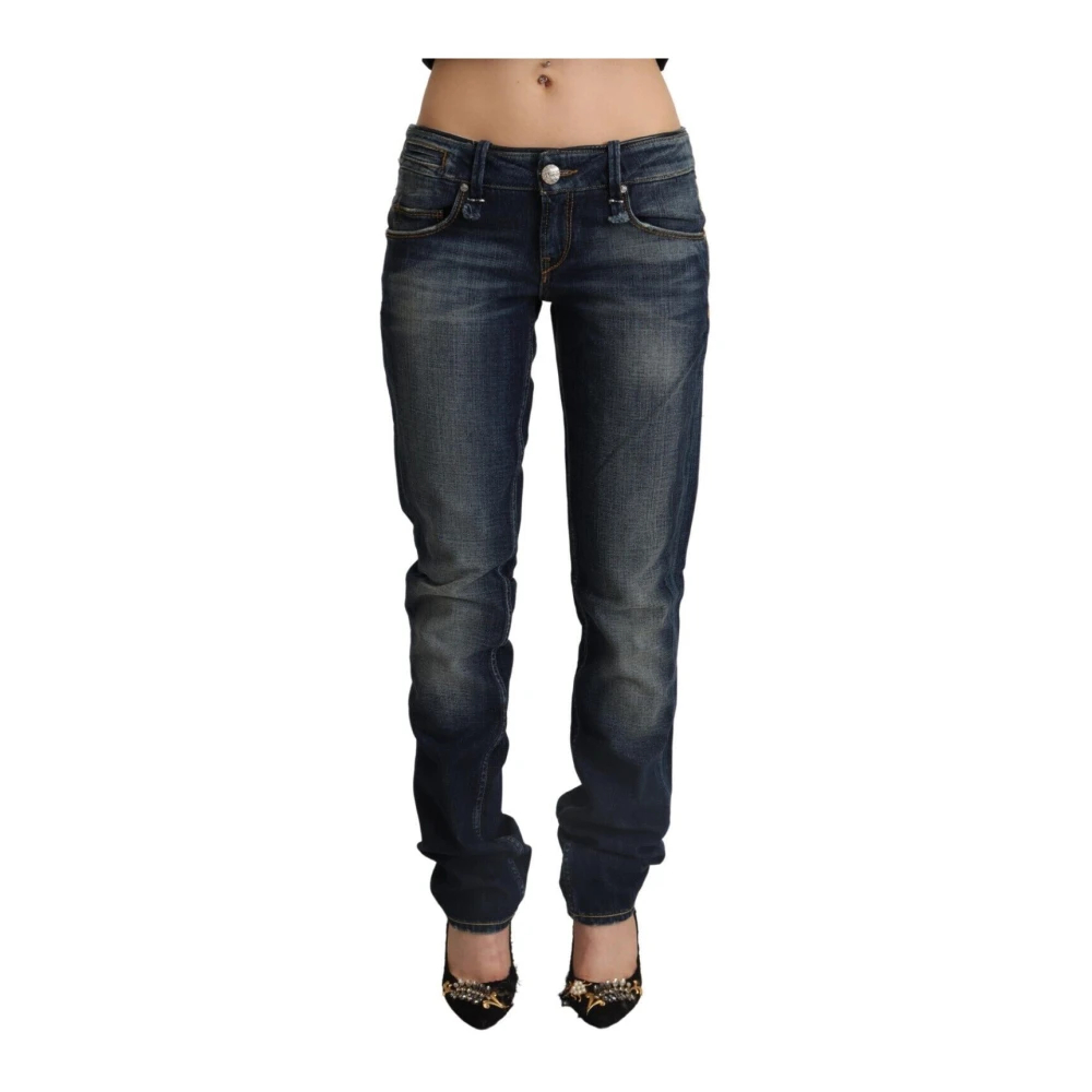 Acht Damen Blau - Low Waist Skinny Denim - Jeans - W26