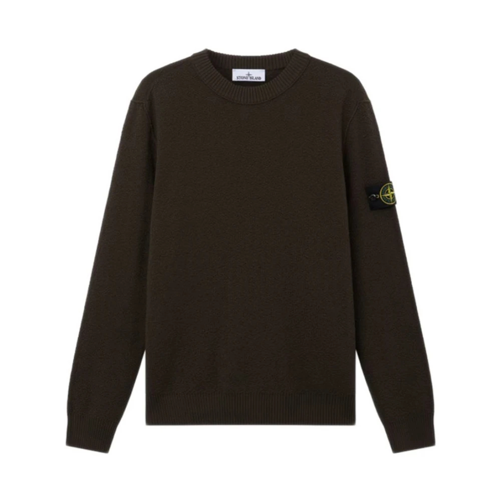 Stone Island , Herren, Strickwaren, Braun, S - Bild 5