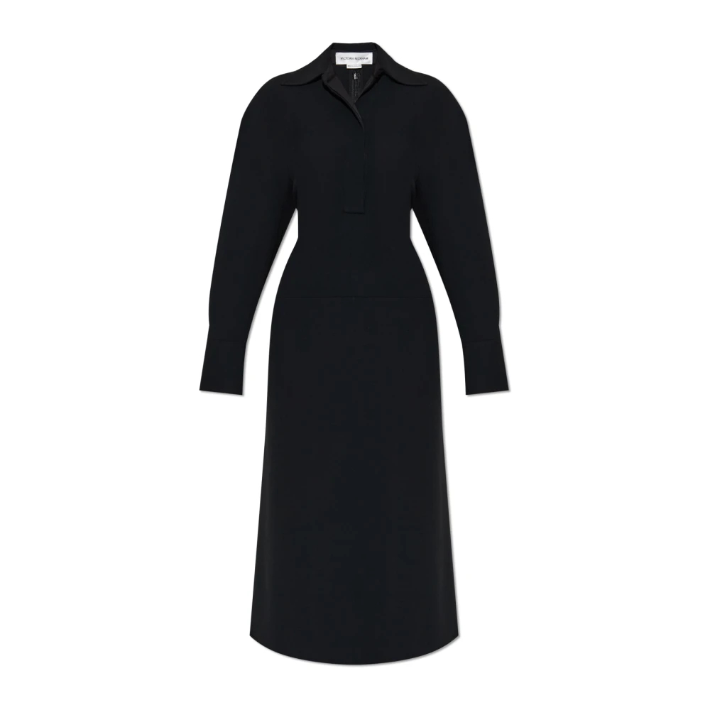 Victoria Beckham , Damen, Kleider, Schwarzk, 2XS - Bild 5