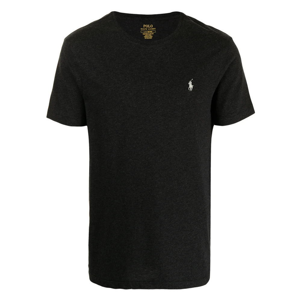 Polo Ralph Lauren Herren Schwarz - T-Shirt Mit Rundhalsausschnitt - Tops - K -L