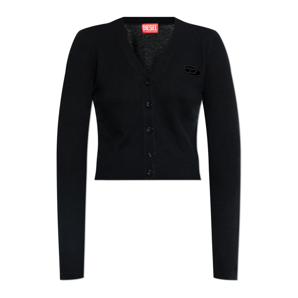 Diesel Damen Schwarz - Cardigan M-Arte - Knitwear - K -M