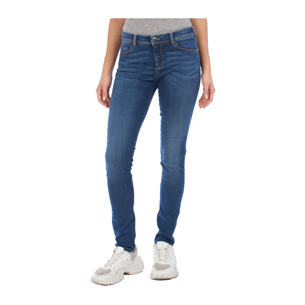 Emporio Armani Damen Blau - Stretch Skinny Jeans - Jeans - W27