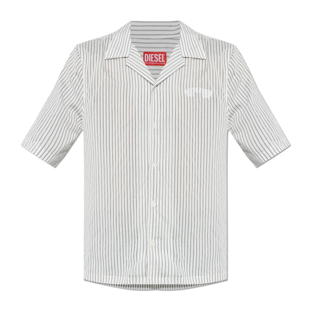 Diesel Herren Weiß - S-Mac-Efbv Shirt - Shirts - L