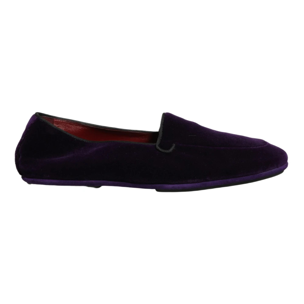 Dolce & Gabbana Herren Violett - Loafers Dress Schuhe - Shoes - Lila - 43 Eu