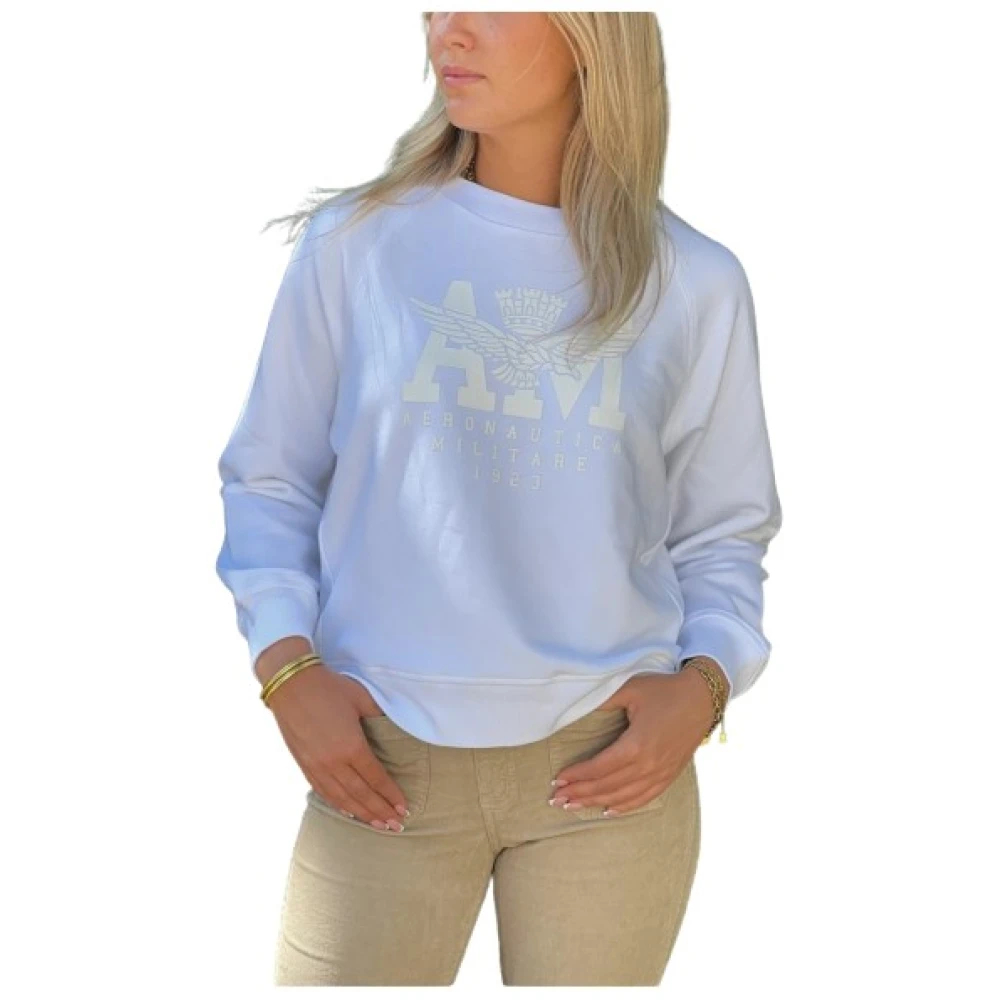 Aeronautica Militare - Sweatshirts & Hoodies - Sweatshirts & Hoodies -Damen -Weiß -S