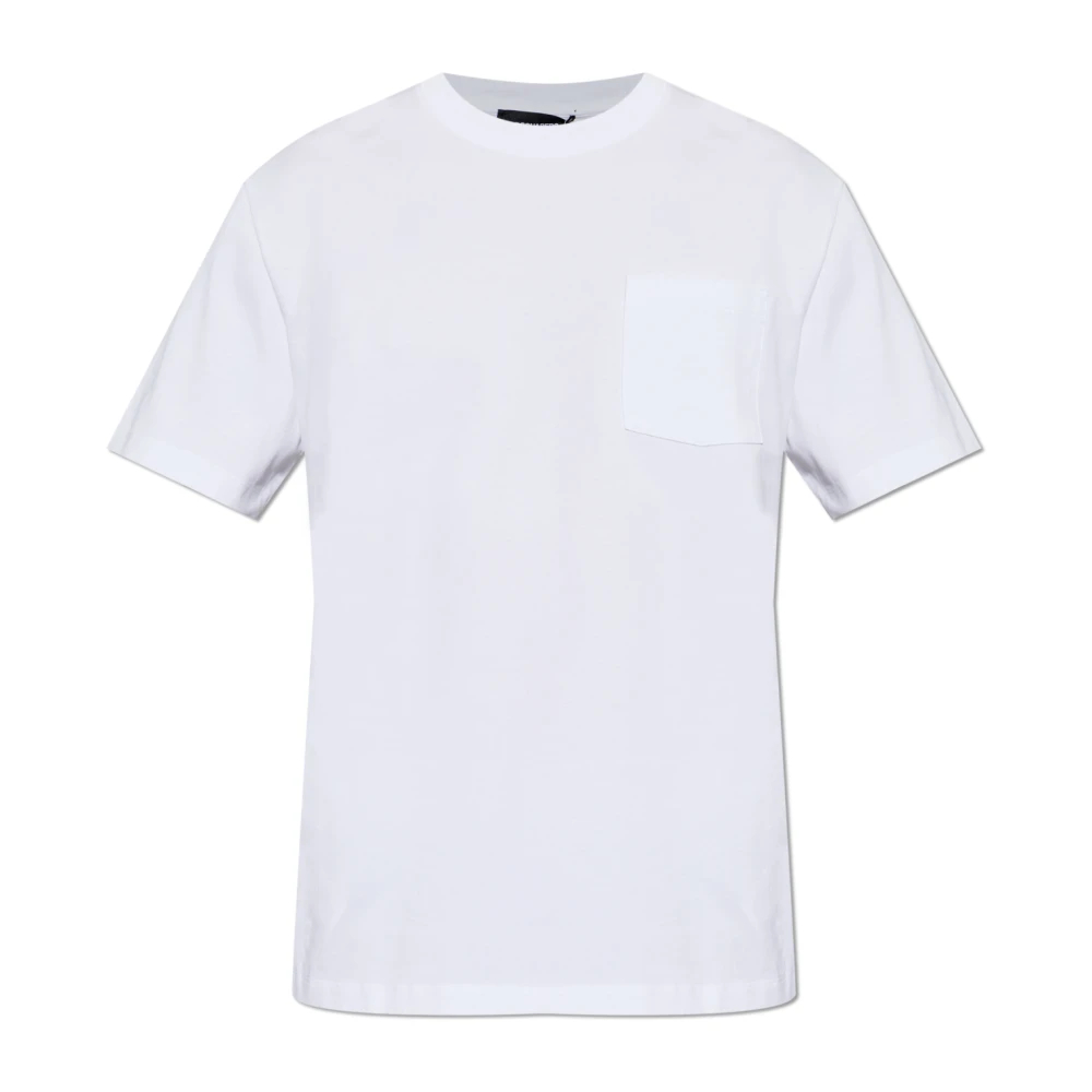 Dsquared2 - T-Shirt Mit Tasche - Tops - Herren - Weiß - L