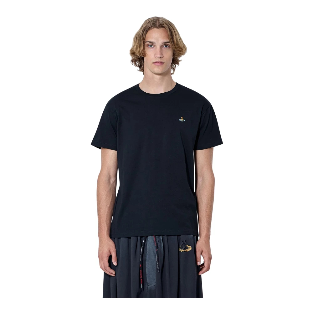 Vivienne Westwood - Orb Classic T-Shirt - Tops - Herren - Schwarzk - L