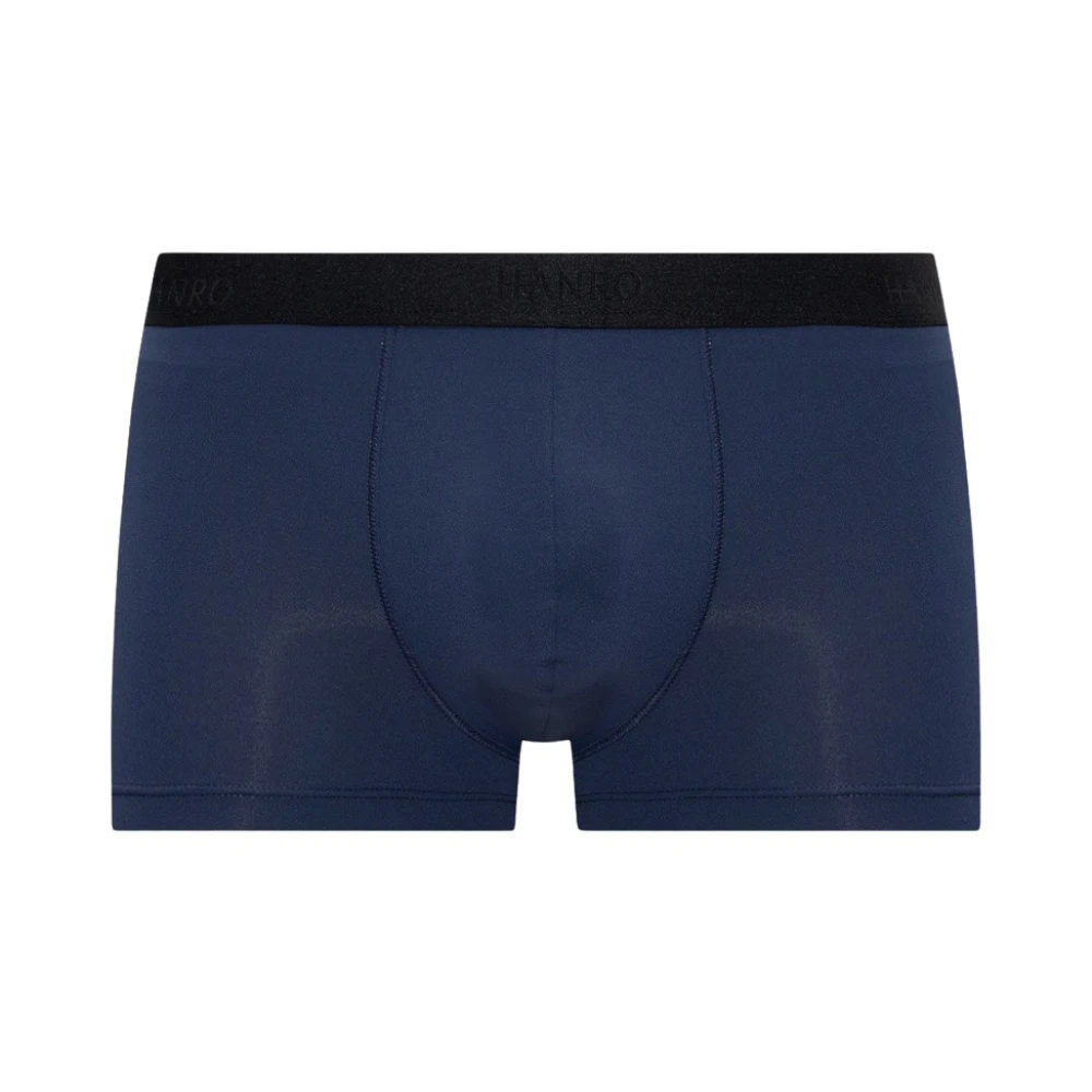 Hanro Herren Blau - Boxershorts Mit Logo - Underwear - Xl