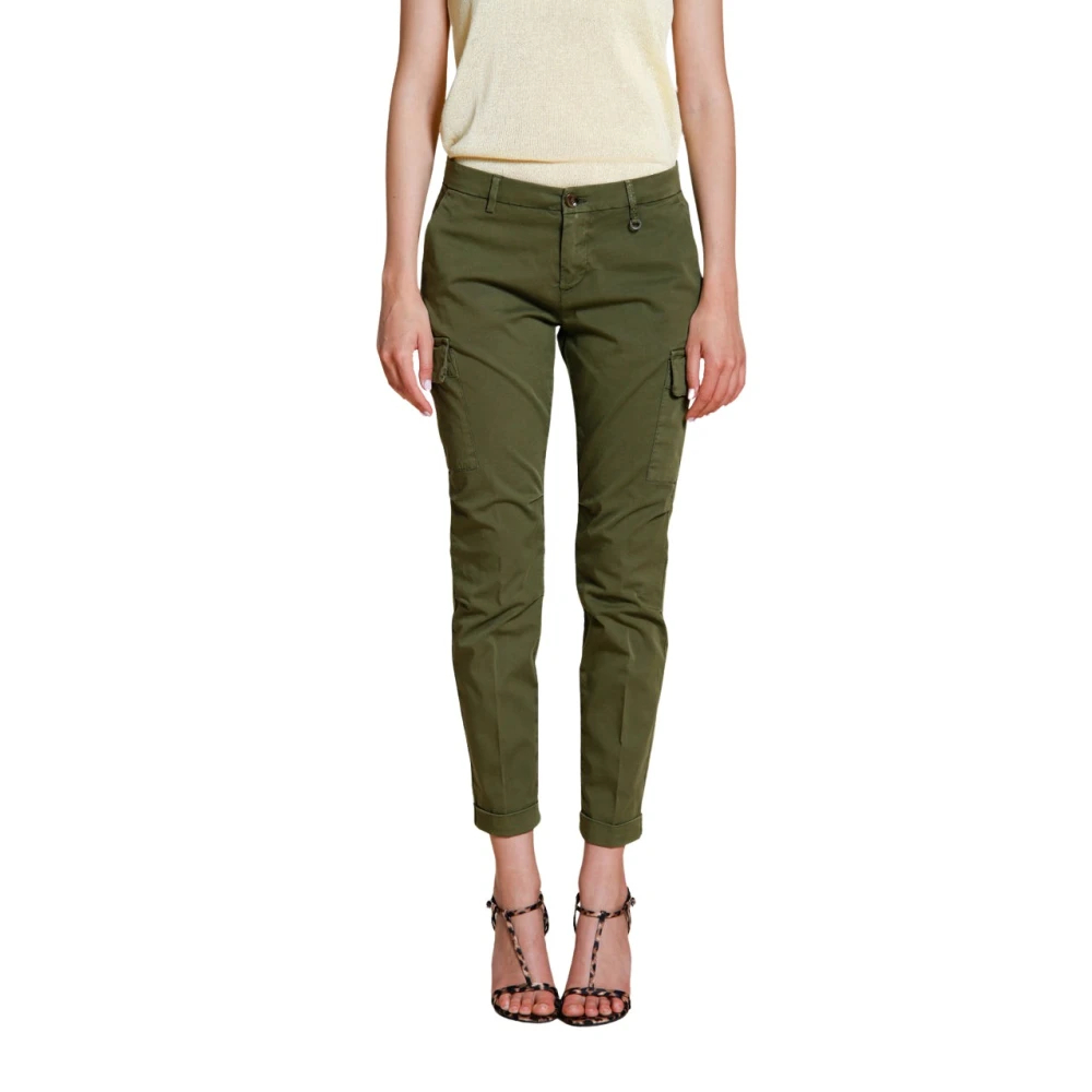 Mason's Damen Grün - Chile City Cargo Pants - Trousers - 2XS