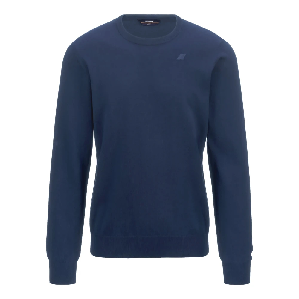 K-Way Herren Blau - Sebastien Cotton Ps - Knitwear - 2XL