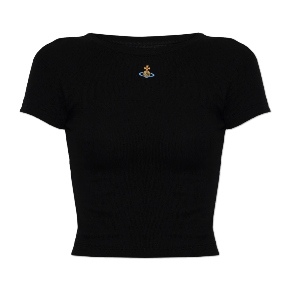 Vivienne Westwood Damen Schwarz - Baby Peru T-Shirt - Tops - K - Xs