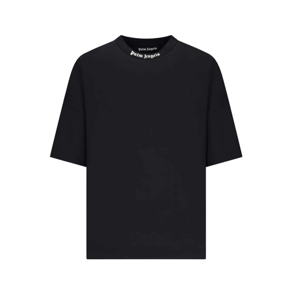 Palm Angels Herren Schwarz - Classic Logo Over Tee - Tops - K - L