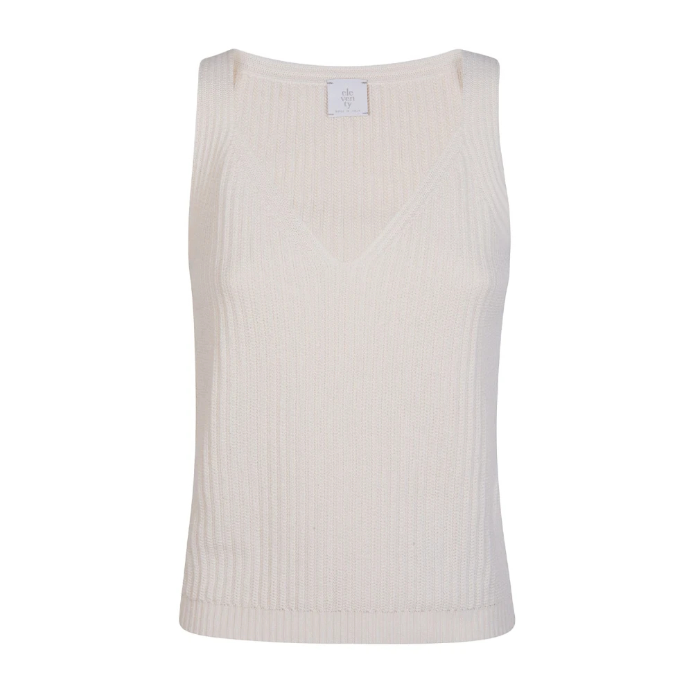 Eleventy Damen Beige - Top In Strick - Tops - L