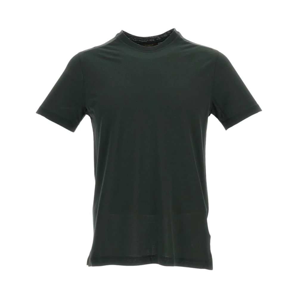 Zanone Herren Grün - T-Shirt Mit Rundhalsausschnitt - Tops - 3XL