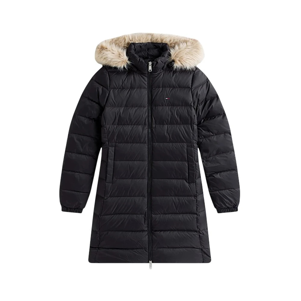 Tommy Jeans (Pvh Group) - Tjw Essential Hooded Down Coat Black - Gr. - L - Bild 4
