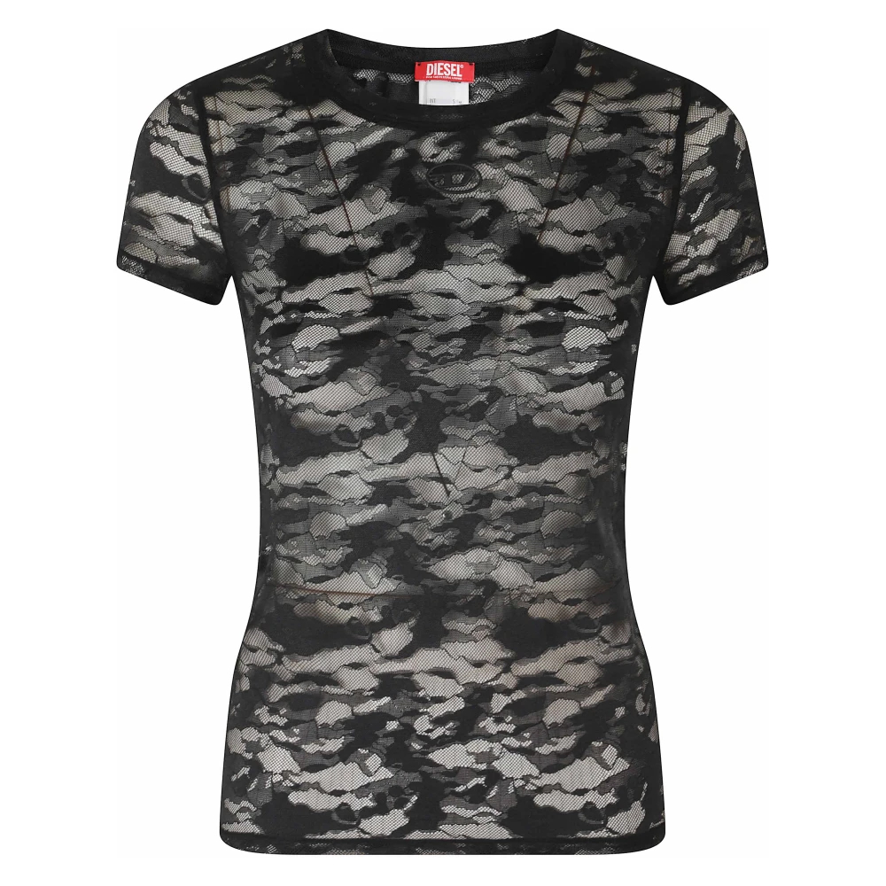 Diesel Damen Schwarz - Kasia Utlt T-Shirt - Tops - K - M