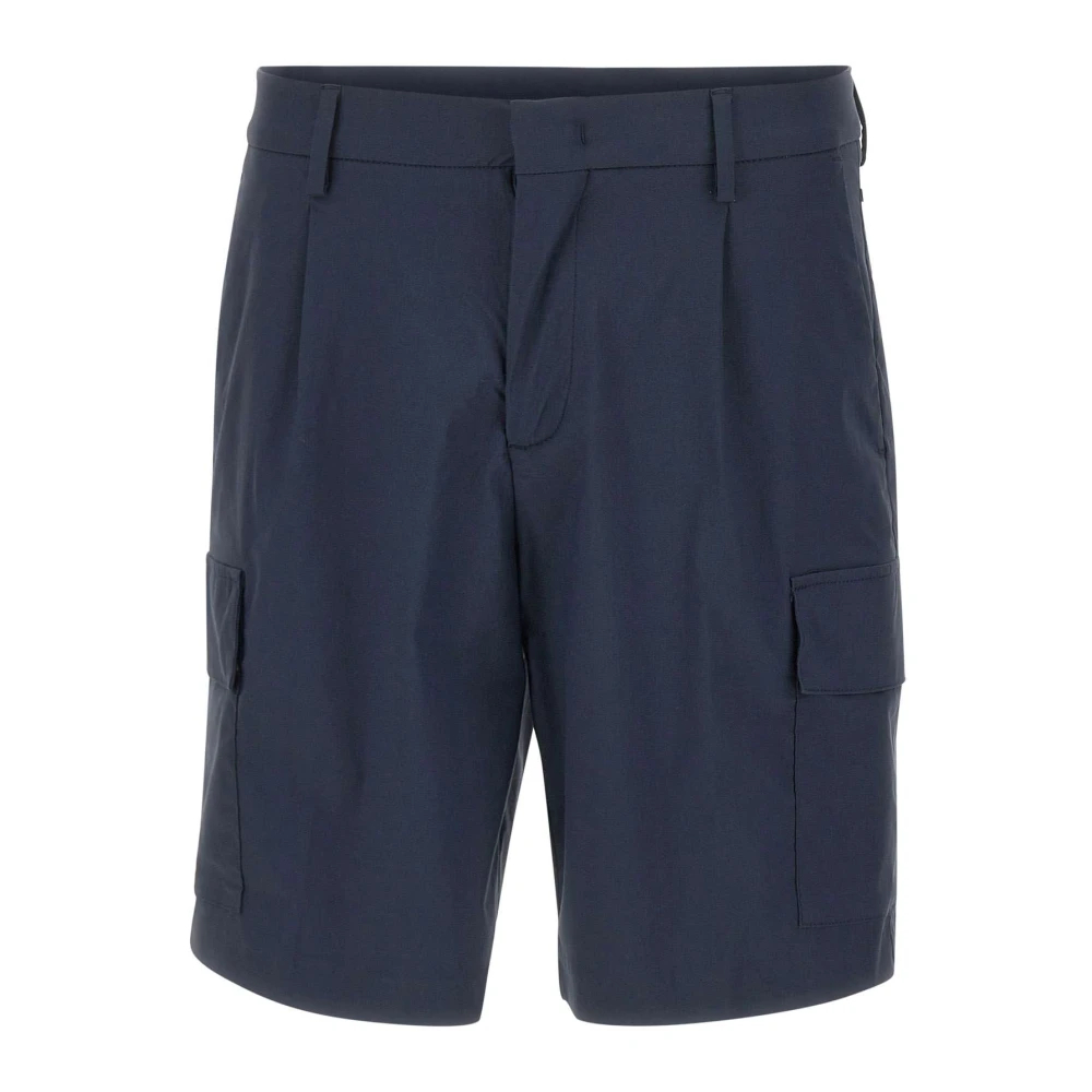 K-Way Herren Blau - Serje Twill Tech Shorts - Shorts - M