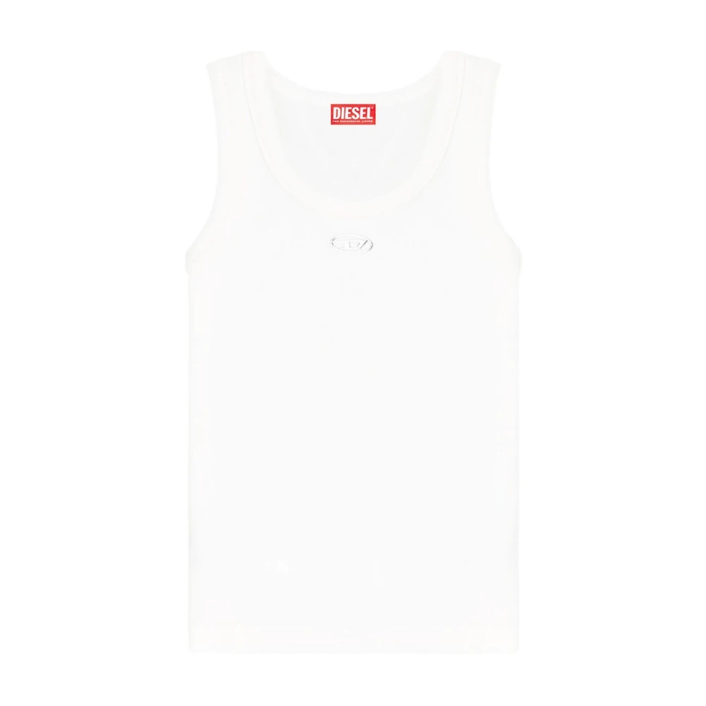 Diesel Logo Cotton Tank Top - Bild 5