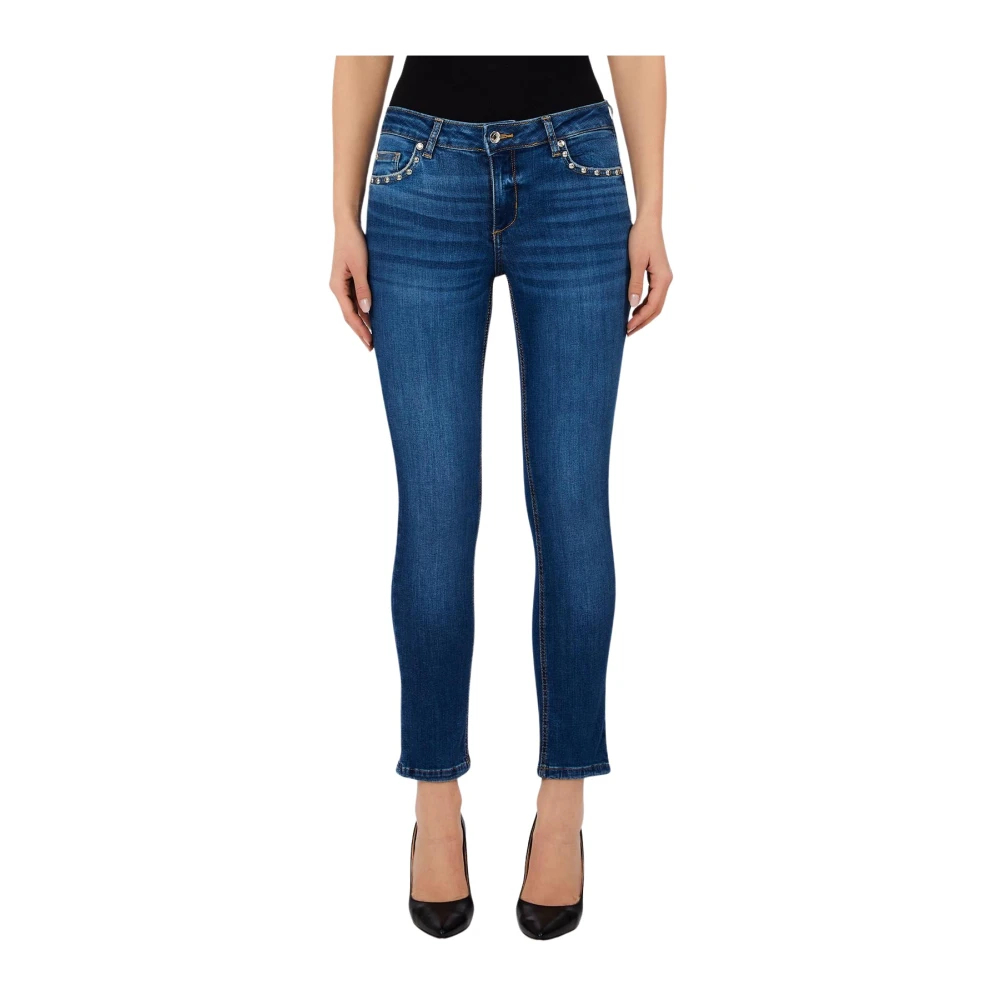 Liu Jo Damen Blau - Slim-Fit Jeans - Jeans - W28