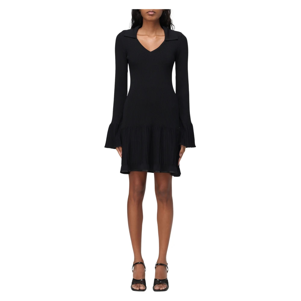 Liu Jo Damen Schwarz - Strickkleid Mit Ecs Stil - Dresses - K - L