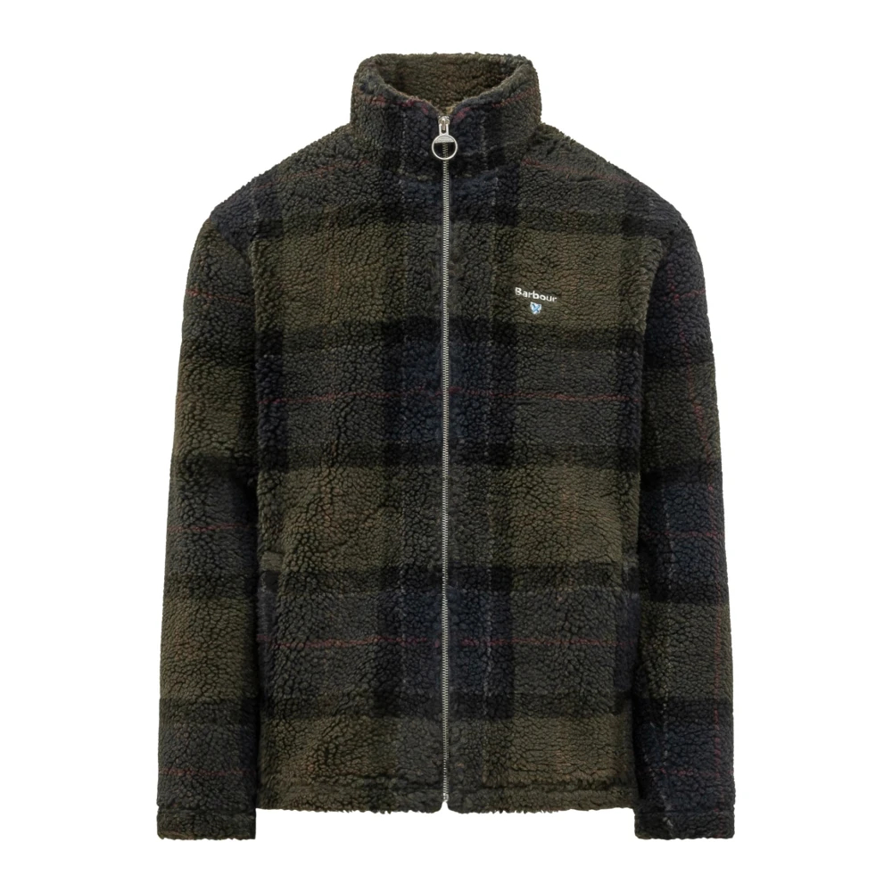 Barbour - Tartan Sherpa Fleece - Jackets - Herren - Grün - 2XL - Bild 3