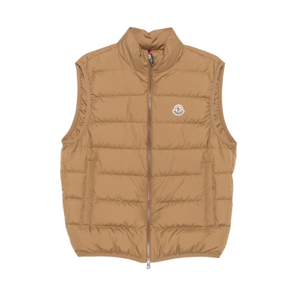 Moncler - Contrin Daunenweste - Jackets - Herren - Beige - Xl