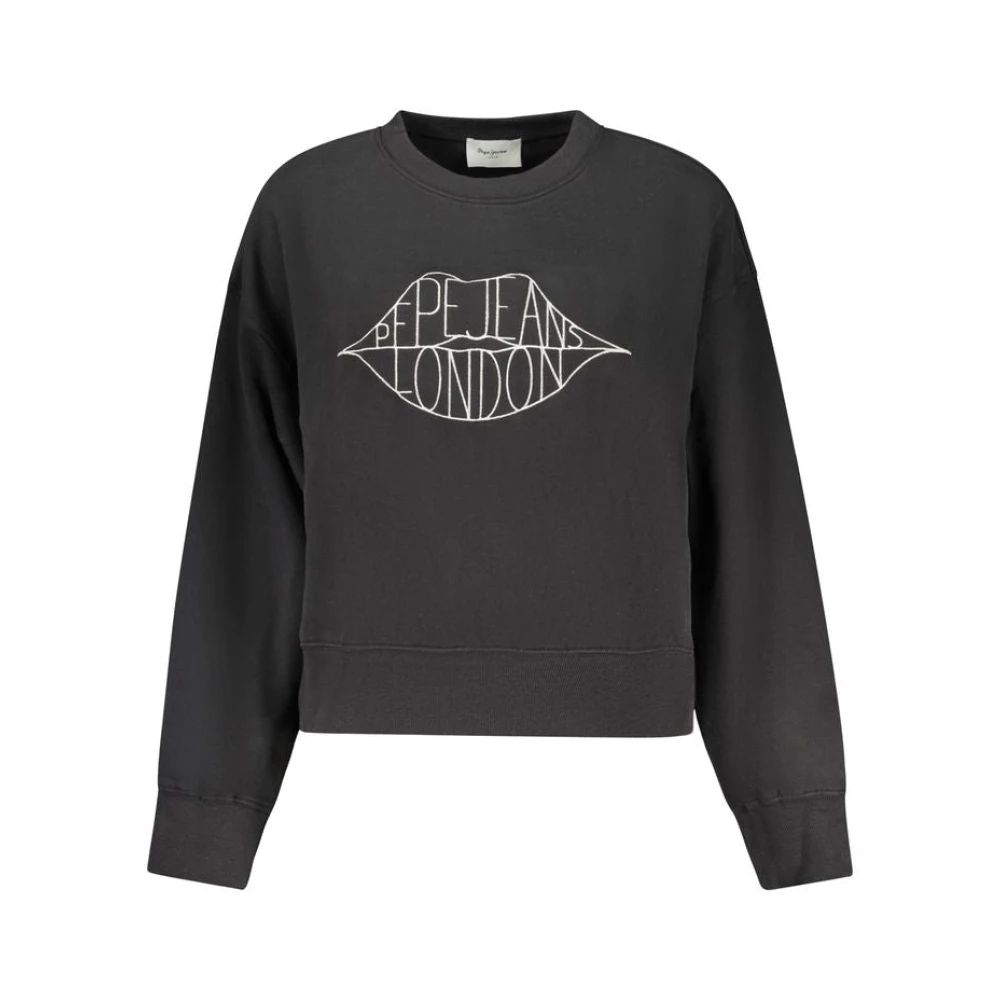 Pepe Jeans Damen Noir Sweatshirt Bernis - Bild 4