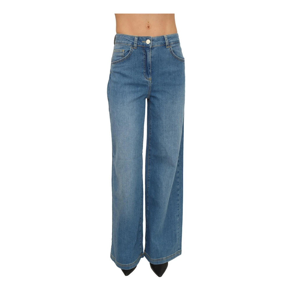 Liu Jo Damen Blau - Pantalone Denim - Jeans - W27