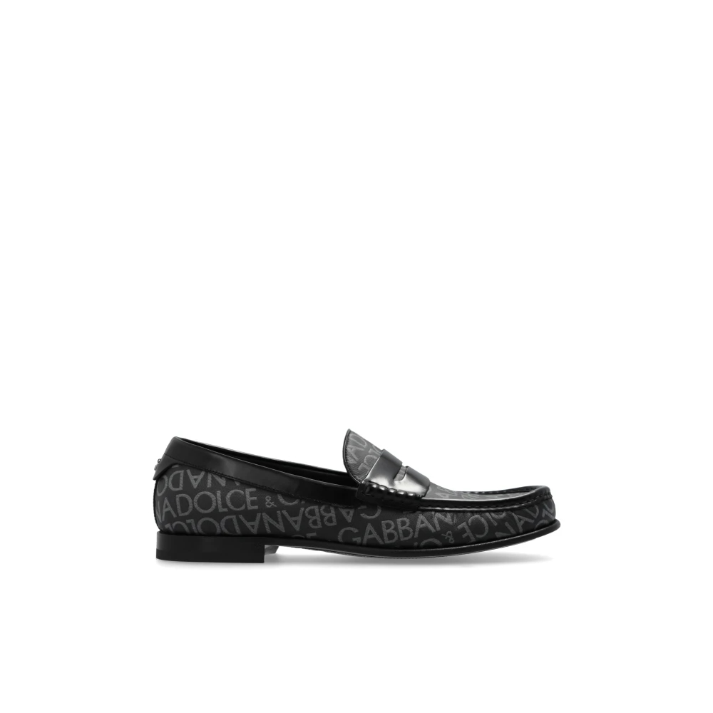 Dolce & Gabbana Herren Schwarz - Schuhtyp Loafers - Shoes - K - 41 Eu
