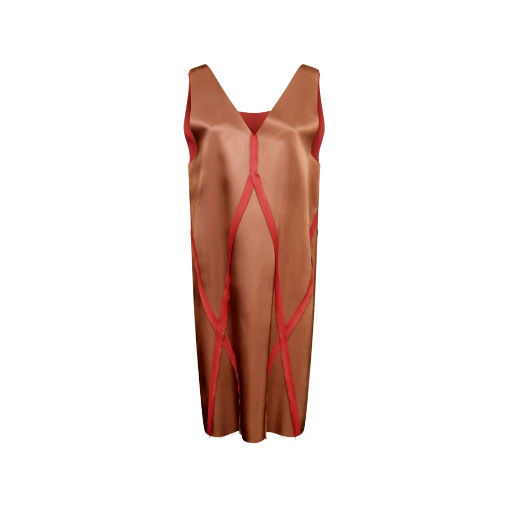 Mm6 Maison Margiela Damen Braun - Short Dress - Dresses - Xs