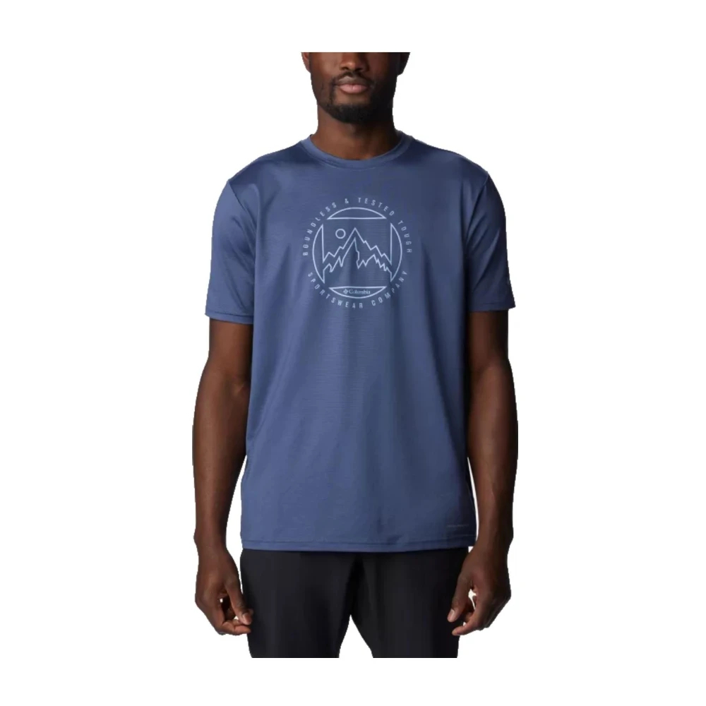 Columbia Herren Blau - T-Shirts - Tops - L