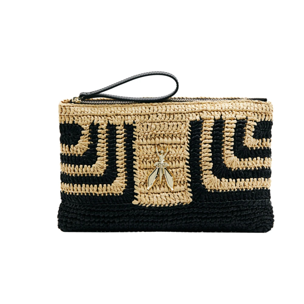 Patrizia Pepe Damen Multicolor - Raffia Clutch - Bags - Mehrfarbig - One Size