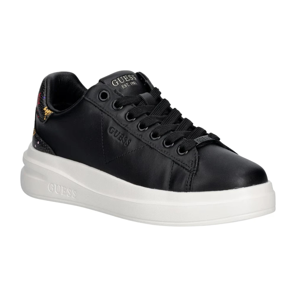 Guess Damen Schwarz Sneakers Elbina11 Eur Größe 41 - Bild 3