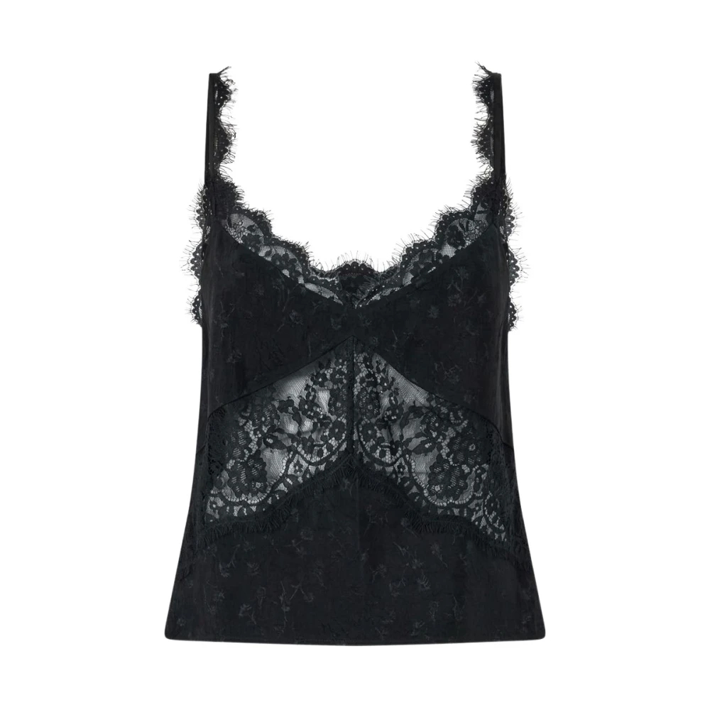 Pinko - Tiare Top - Tops - Damen - Schwarzk - S