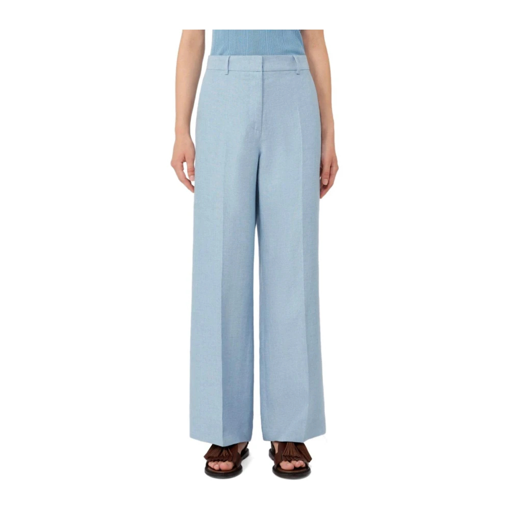 Weekend Max Mara Damen Blau - Malizia Pants - Trousers - Xs