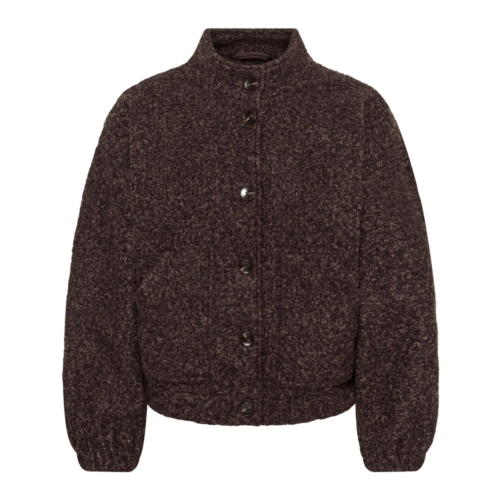 Kaffe , Damen, Jacken, Braun, 2XL - Bild 3